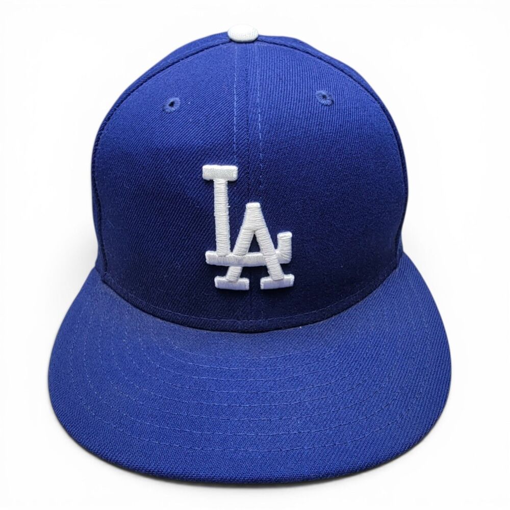 Los Angeles Dodgers New Era 59FIFTY On Field Fitted Hat Cap Size 7 1/2 MLB